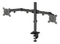 Soporte Doble para Monitor Noga 17" a 27" - Brazo Articulado con Rotación 360°