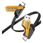 Cable Reforzado USB-C a USB-C / Lightning (iPhone)