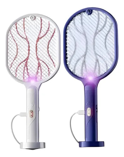 Raqueta Mata Insectos Eléctrica Recargable