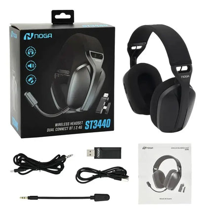 Auriculares Bluetooth Gamer Noga ST3440 con Doble Conexión