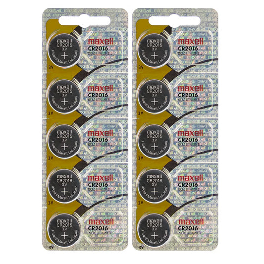 Pila de Litio Maxell CR2016 3V - Blister x5 Unidades