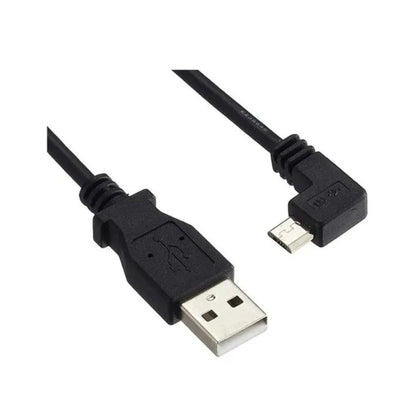 Cable USB-A a Micro USB NOGA 2 metros Conector 90°