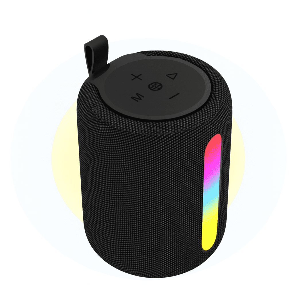 Parlante Bluetooth Greatnice 2" GTS-2072 con Luces RGB