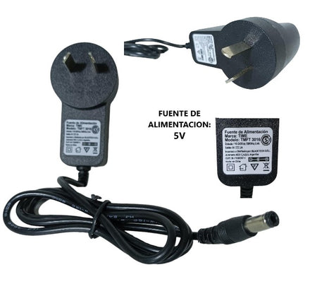Fuente de Alimentación 5V 2A - Cargador Regulado para Arduino, Raspberry Pi y Electrónica