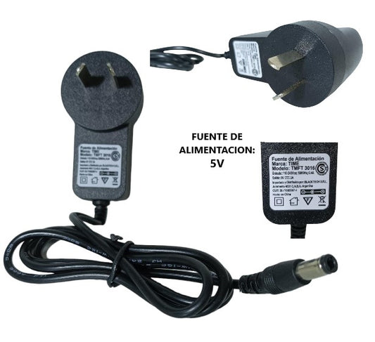 Fuente de Alimentación 5V 2A - Cargador Regulado para Arduino, Raspberry Pi y Electrónica
