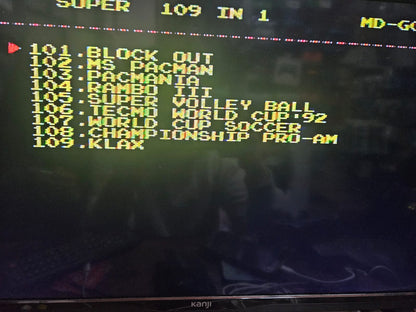 Cartucho Sega 109 Juegos en 1 APEVTECH – Sin Repetir, Compatible Mega Drive