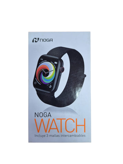 Smartwatch Noga NG-SW11 Bluetooth con Carga Magnética + 2 Mallas Extra
