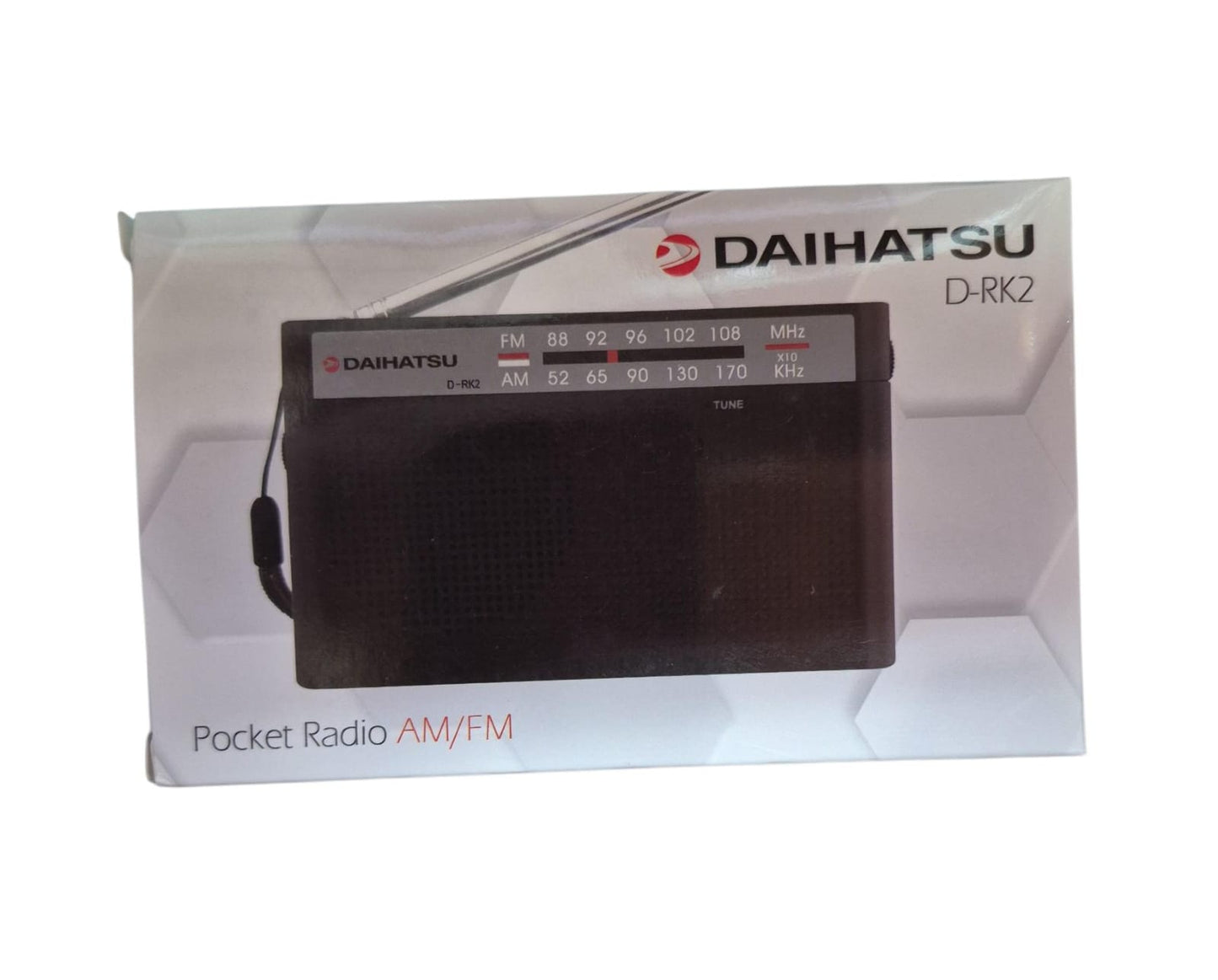 Radio de Bolsillo Daihatsu D-RK2 Pocket AM/FM Compacta