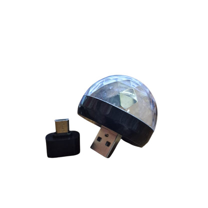 Luz LED USB Flexible con Adaptador Micro USB - Lámpara Portátil