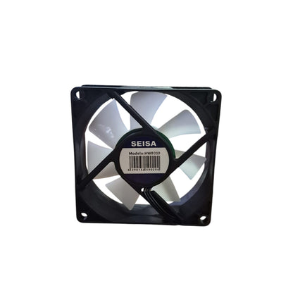 Cooler Fan Seisa HW8010 80x80mm RGB - Ventilador para PC con Iluminación