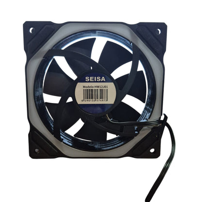 Cooler 120mm RGB SEISA – Ventilador PC Iluminación Multicolor