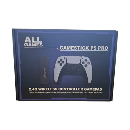Consola GameStick Pro 128GB – +700 Juegos PS1 y Retro para TV