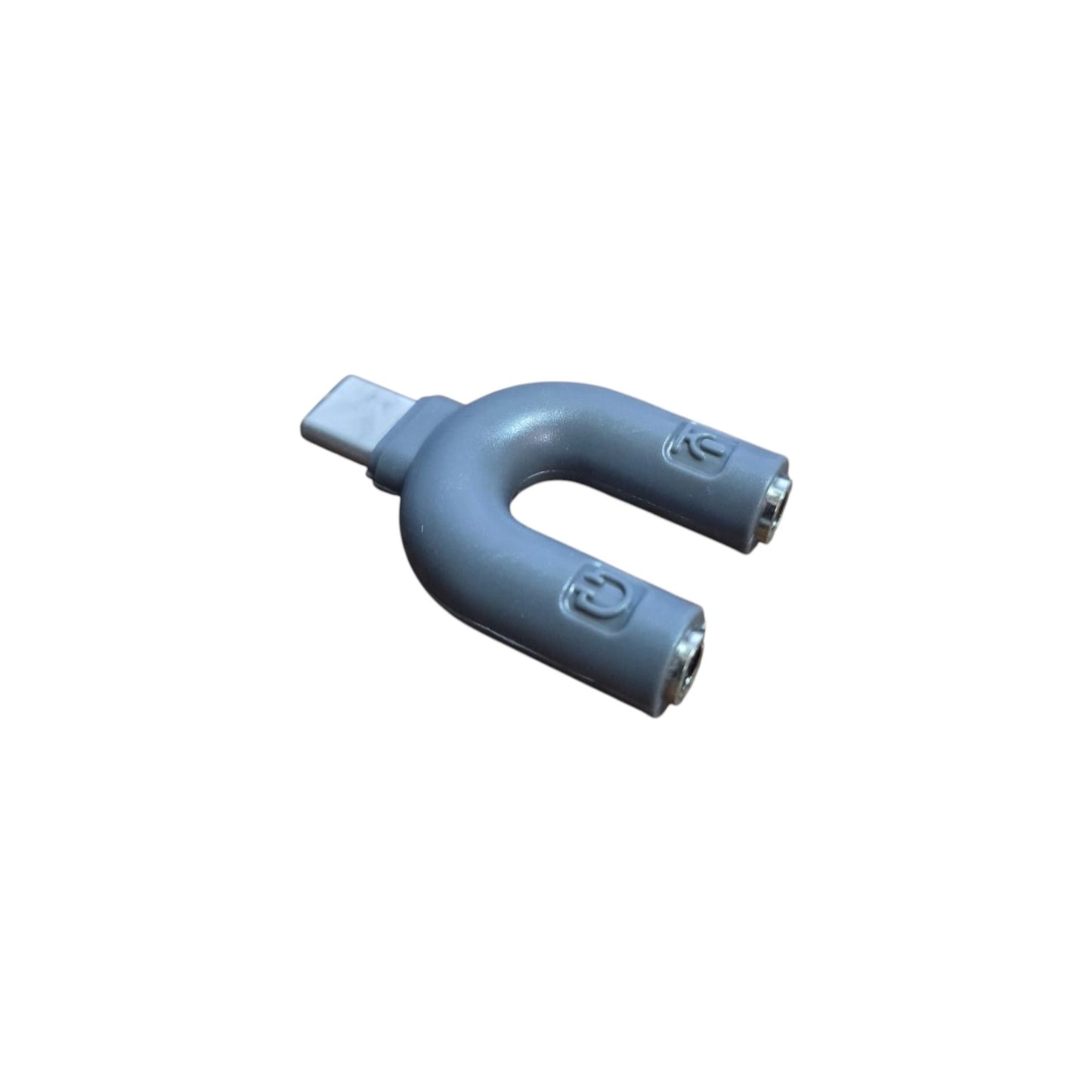 Adaptador Splitter USB-C a 2 Salidas Audio 3.5mm – Auriculares y Micrófono