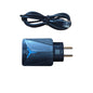 Cargador TIME USB-C 3.1A + 2 Puertos USB – con Cable Desmontable