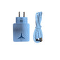 Cargador TIME USB-C 3.1A + 2 Puertos USB – con Cable Desmontable