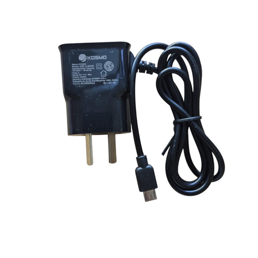 Cargador KOSMO 1A Micro USB – Cargador de Pared para Android