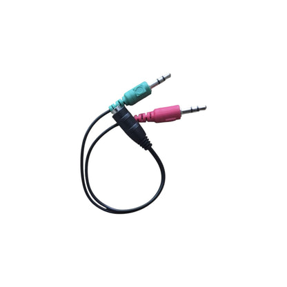 Adaptador Splitter 3.5mm Hembra a 2x 3.5mm Macho NOGA – PS4 a PC