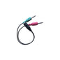 Adaptador Splitter 3.5mm Hembra a 2x 3.5mm Macho NOGA – PS4 a PC