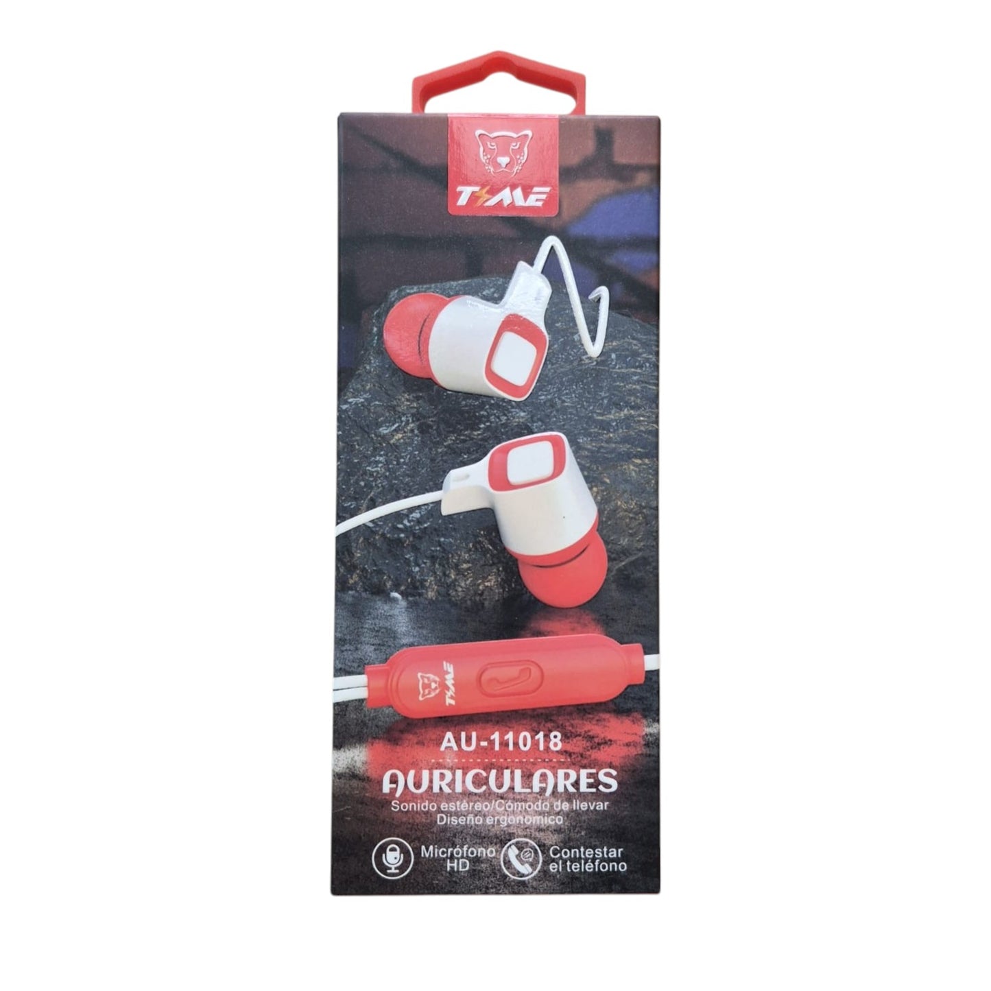 Auriculares Intrauditivos Time con Manos Libres — En Caja