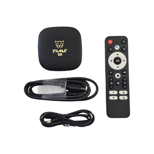TV Box TIME 4K Ultra HD con Control por Voz – 2GB RAM / 16GB / WiFi Dual Band