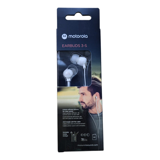 Auriculares Motorola Earbuds 3-S – Manos Libres con Cable