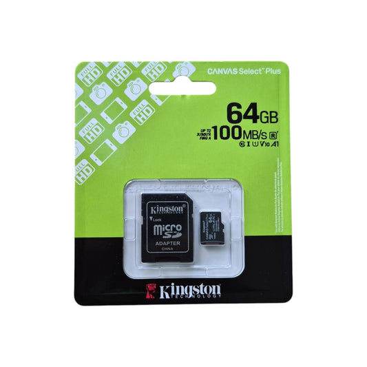 MEMORIA KINGSTON MICRO SDCS3/ 64 GB