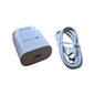 Cargador Kosmo 25W USB-C + Cable USB-C a Lightning – Kit Completo