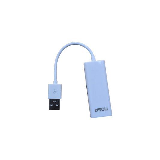 Adaptador USB-A a Ethernet RJ45 Noga – Red por Cable para PC y Mac