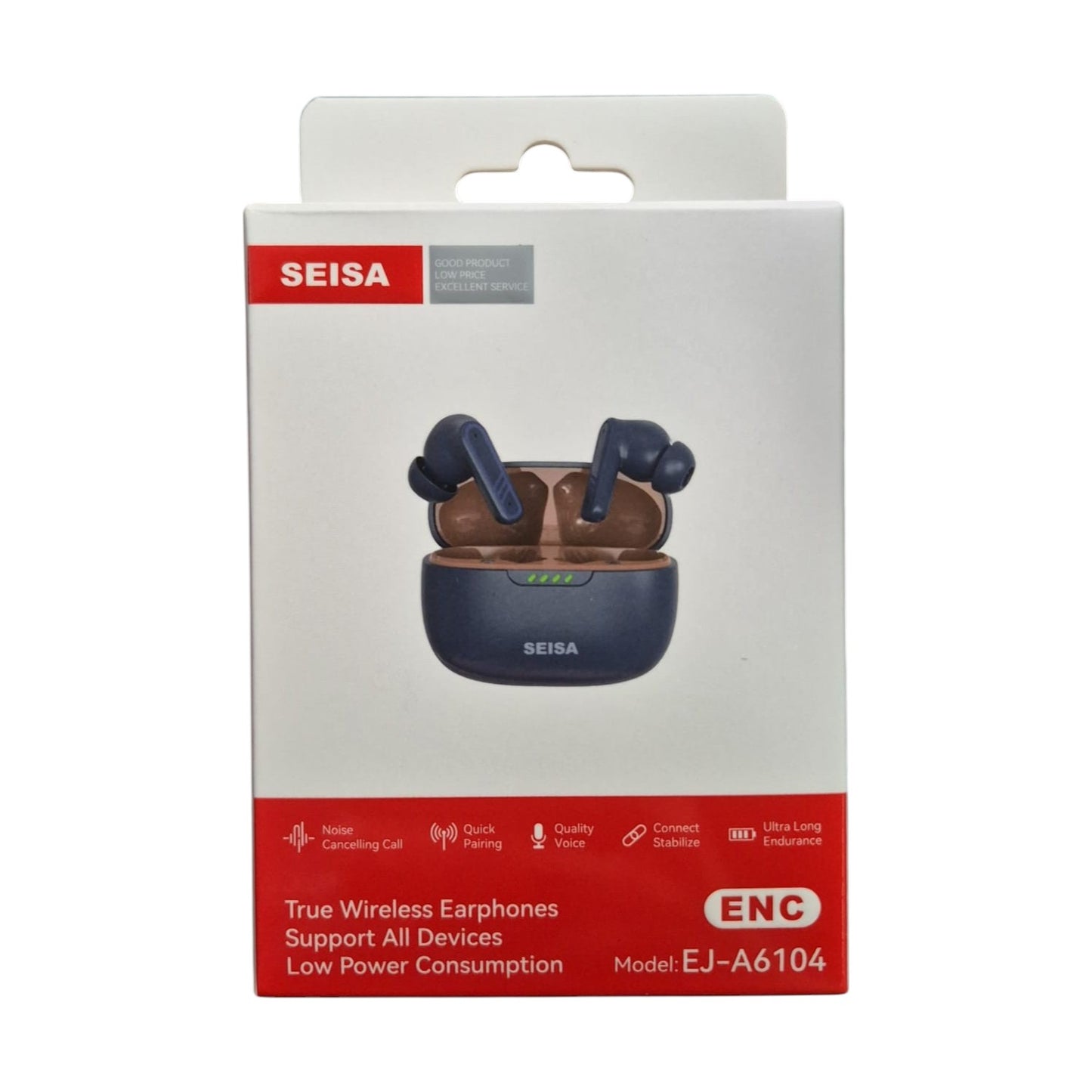 Auriculares Bluetooth TWS Seisa EJ-A6104 Intrauditivos