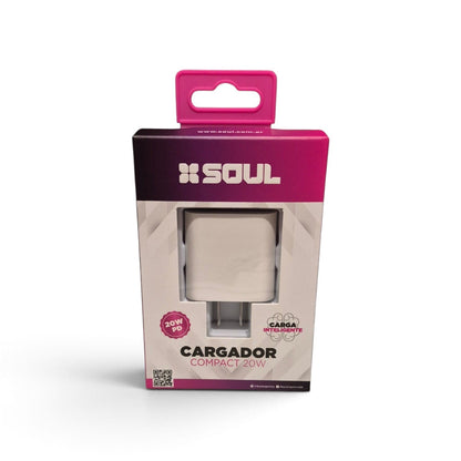 Cargador SOUL 20W con Salida USB-C