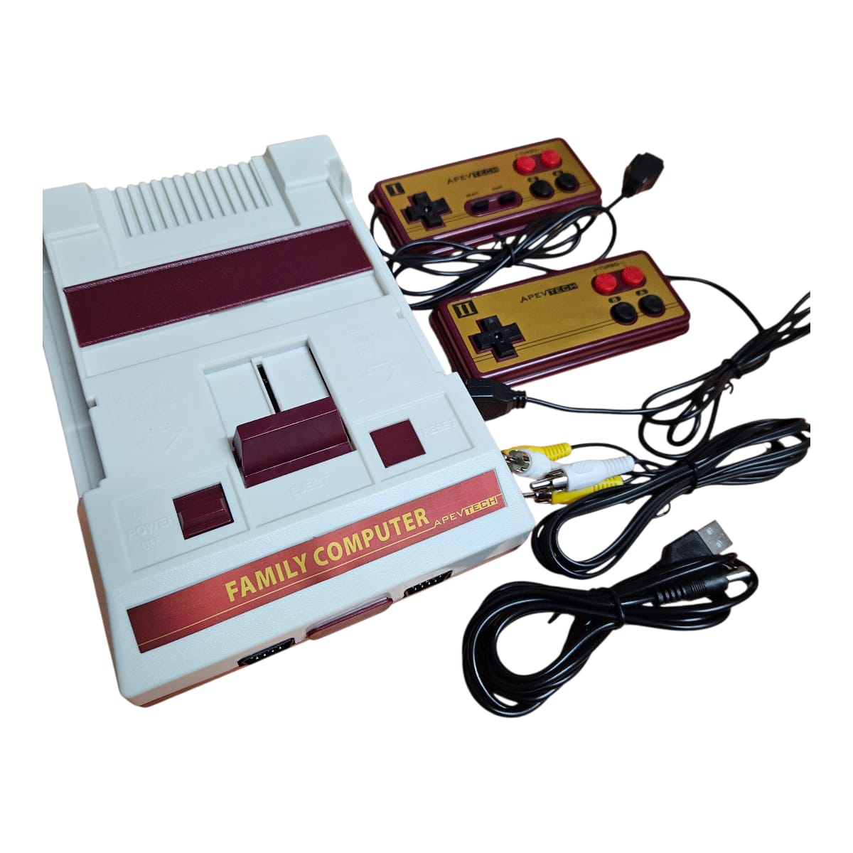 Consola Retro Family APEVTECH – Juegos Clásicos Incorporados