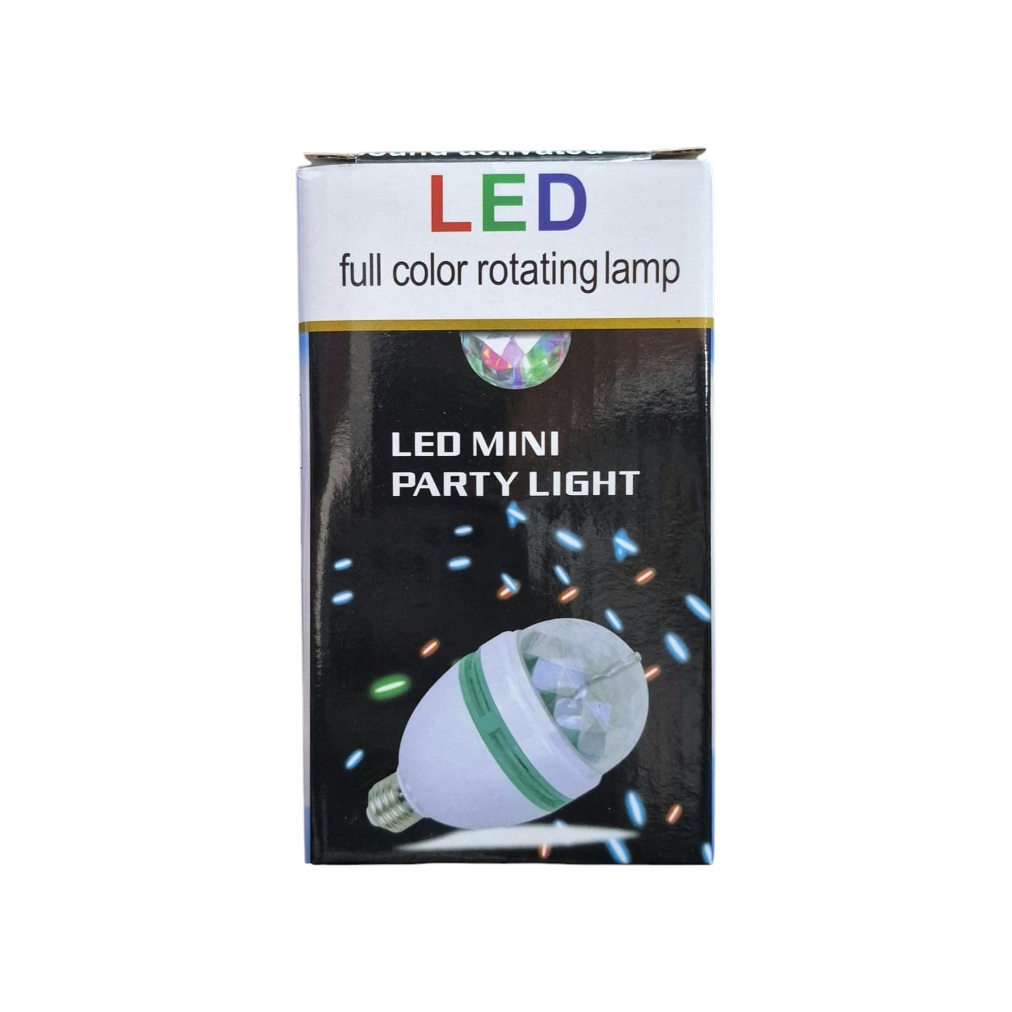 Lámpara LED Giratoria Multicolor – Conexión E27 – Giro Automático