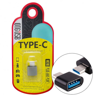Adaptador OTG USB-A a USB-C
