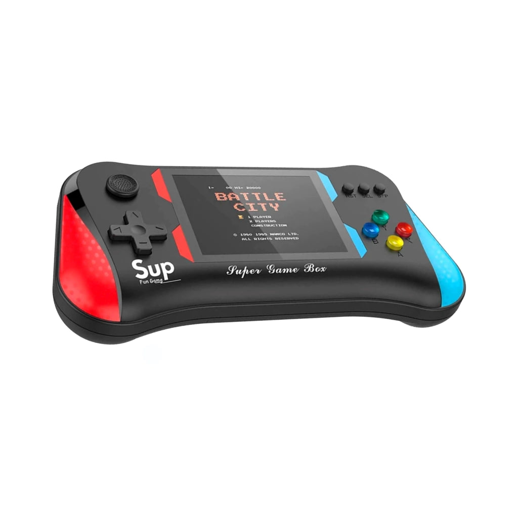 Consola Portátil SUP 500 Juegos Retro – Pantalla 3.5" con Joystick