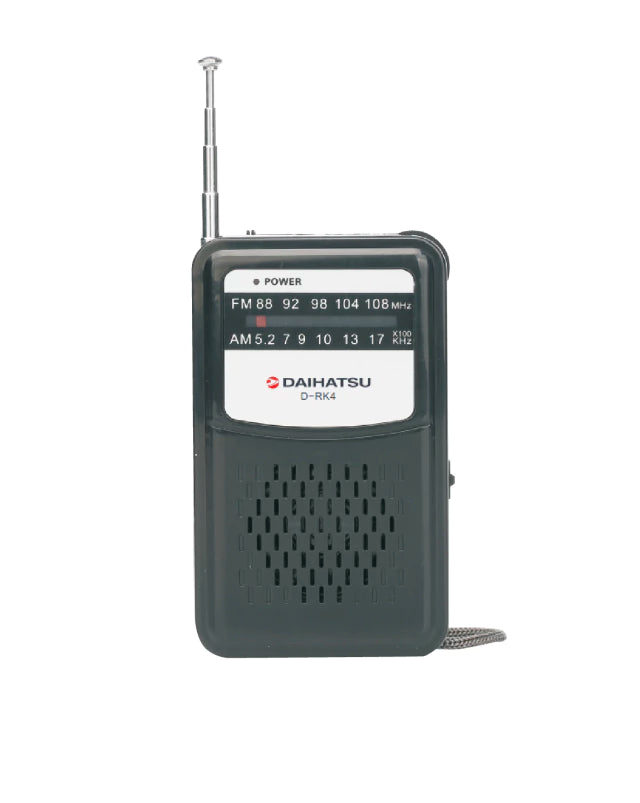 Radio de Bolsillo Daihatsu D-RK4 Pocket AM/FM Ultra Compacta