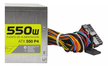 Fuente de PC Noga ATX 550W - Alimentación Estable para Desktop