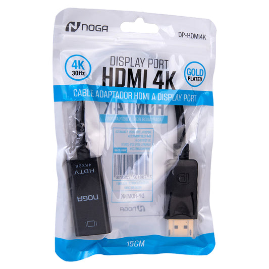 Adaptador DisplayPort Macho a HDMI Hembra NOGA 4K