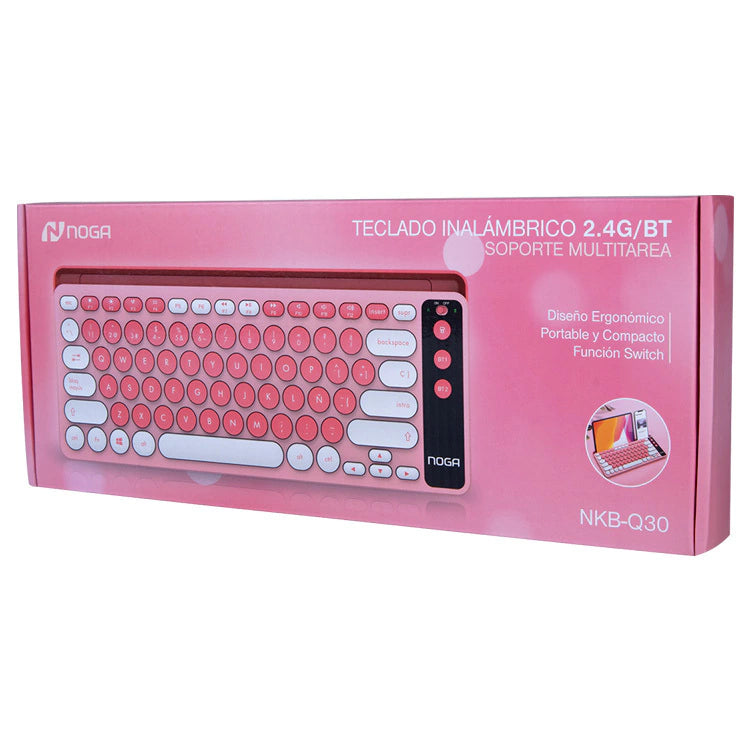 Teclado Inalámbrico Noga Dual