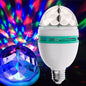 Lámpara LED Giratoria Multicolor – Conexión E27 – Giro Automático