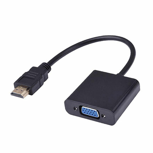 Adaptador HDMI a VGA con Audio – Cable Conversor Full HD 1080p