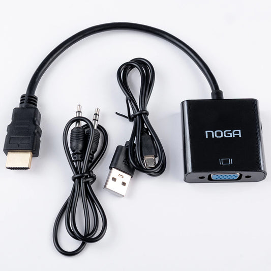 Cable Conversor VGA a HDMI con Audio – NOGA