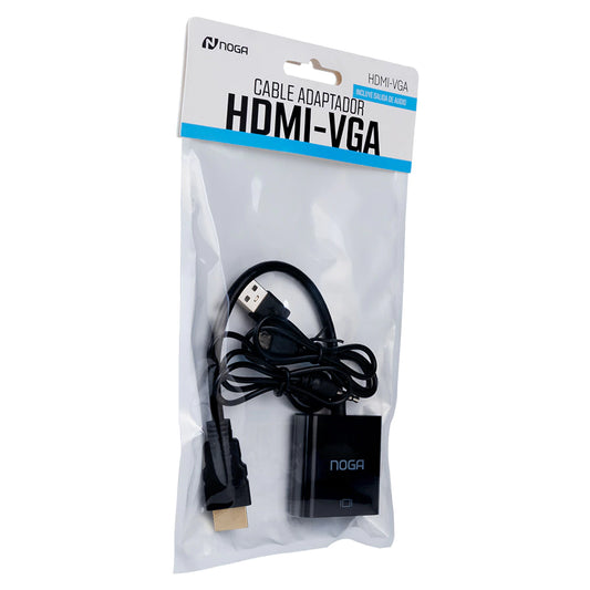 Cable Conversor VGA a HDMI con Audio – NOGA