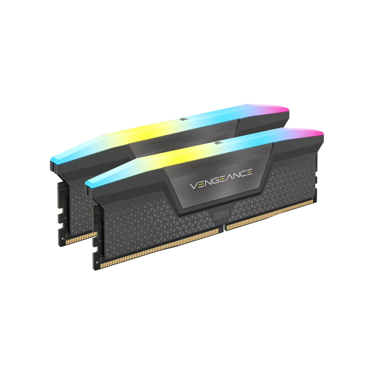 Memoria Ram UDIMM CORSAIR VENGEANCE 32GB DDR5 6000MHz CL30 1.40V (2 x 16GB) Negro RGB