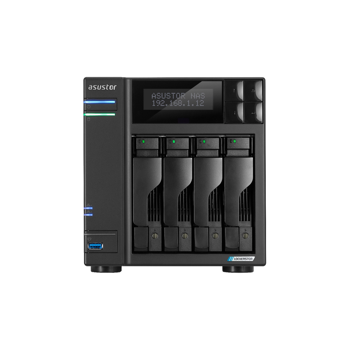 Asustor NAS Tower Lockerstor 4 Gen 3 AS6804T 4X3.5/2.5