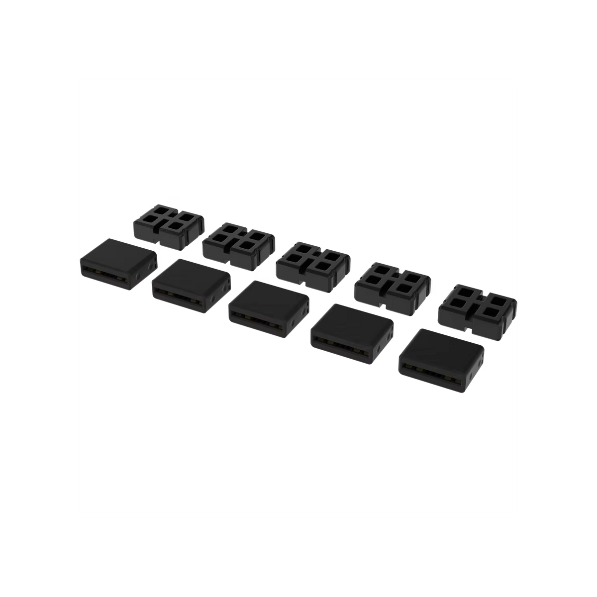 Conectores CORSAIR iCUE LINK Juego de conectores x5 act y pas
