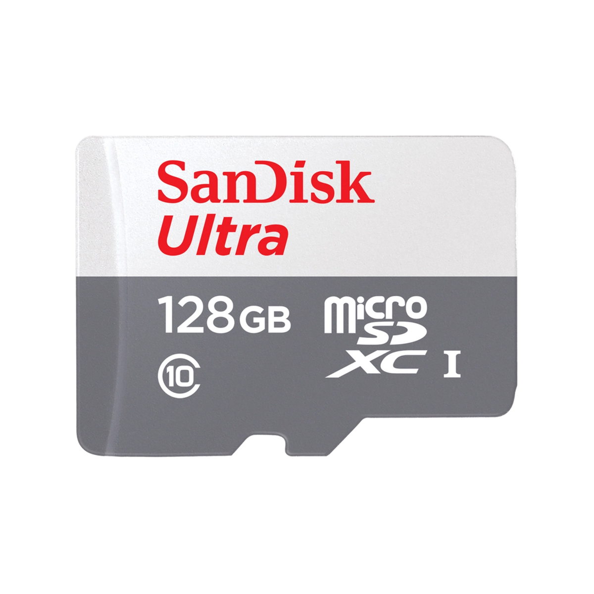 Tarjeta microSD Sandisk Ultra 128GB C10 c/ada 100M