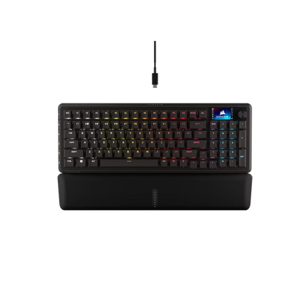 Teclado gamer mecanico Corsair Vanguard PRO 96 con efecto Hall
