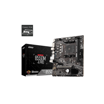 Motherboard MSI B550M-A PRO (AM4)