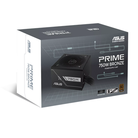 Fuente ASUS PRIME 750W BRONZE BLACK