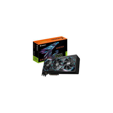 Placa de Video GIGABYTE AORUS GeForce RTX 5070 MASTER 12G